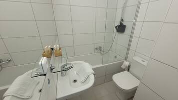 Standard Double or Twin Room, Refrigerator | Bathroom | Free toiletries, hair dryer, towels
