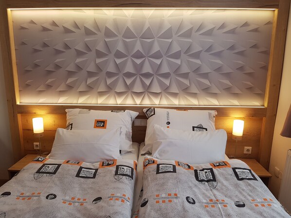 Standard Double or Twin Room, Refrigerator | Pillowtop beds, desk, blackout drapes, soundproofing