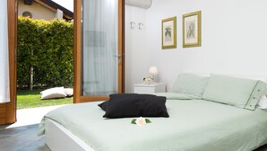 Business tweepersoonskamer, 1 queensize bed, uitzicht op tuin