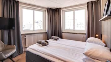 1 habitaciĂłn, ropa de cama de alta calidad y cortinas blackout