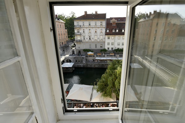 Duplex Deluxe - 2 sovrum - utsikt mot floden (Third floor) | Utsikt mot staden