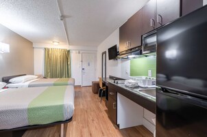 Blackout curtains, iron/ironing board, free WiFi, bed sheets