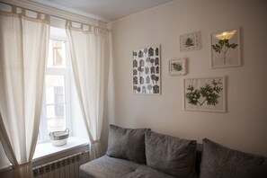 2 bedrooms, desk, soundproofing, iron/ironing board