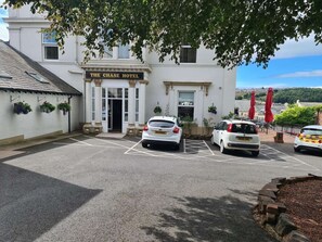 Voorkant van accommodatie