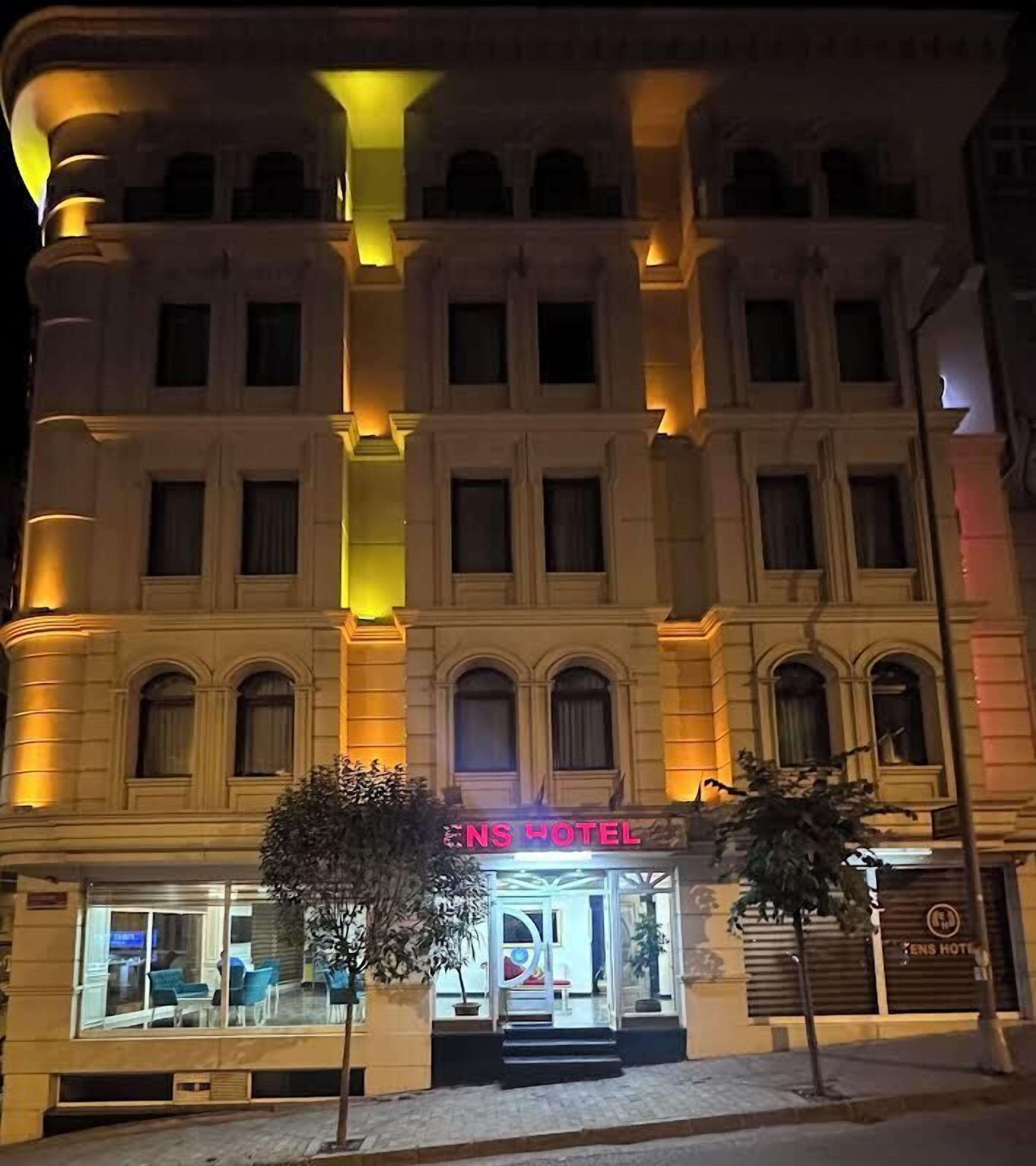 Fassade der Unterkunft