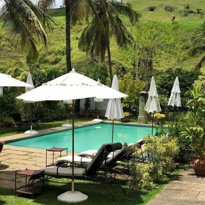 Indoor pool, outdoor pool