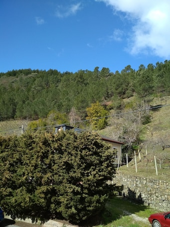 Vistas desde el alojamiento. Hostal Cruce
