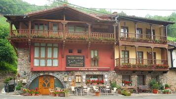 Voorkant van accommodatie