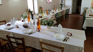 Mittagessen und Abendessen