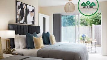 1 bedroom, premium bedding, individually decorated