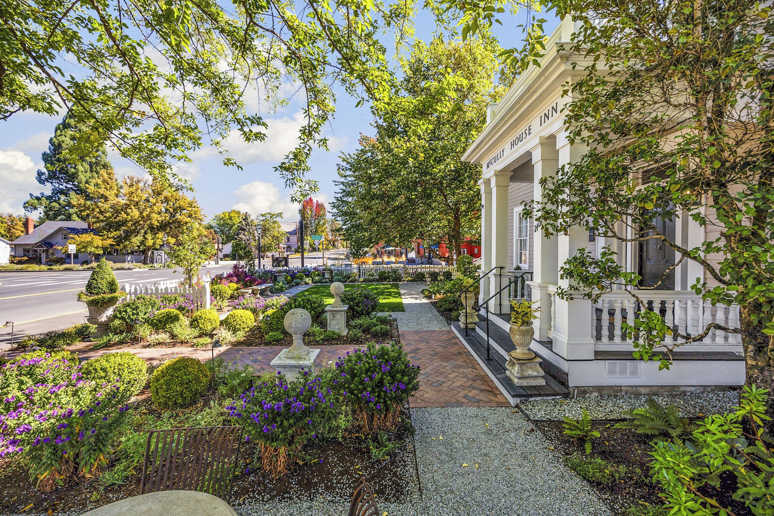 Façade de l’hébergement