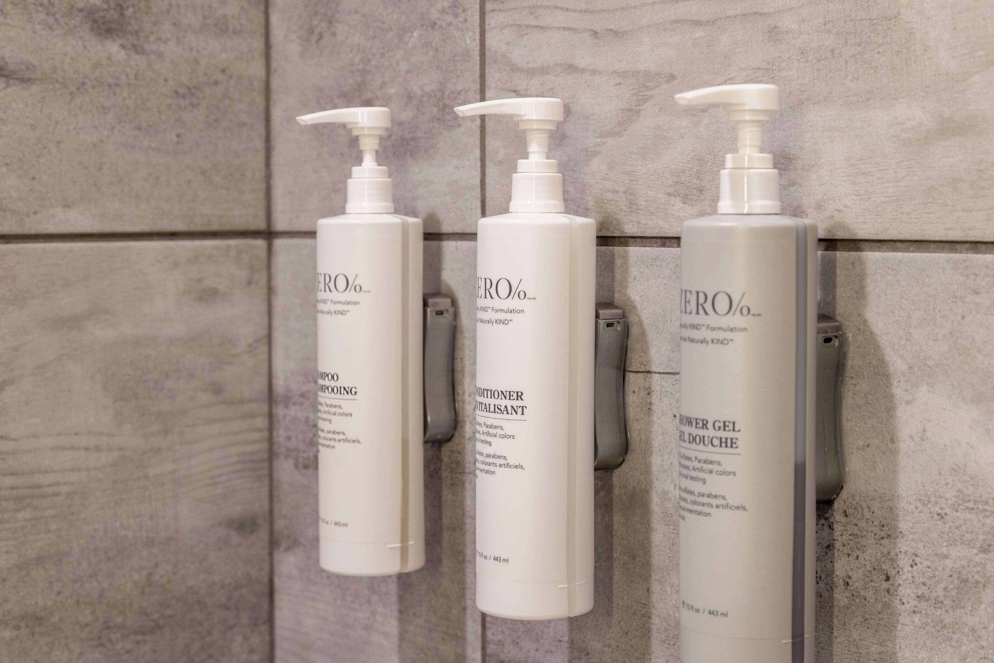 room, 2 queen beds | bathroom | shower, rainfall showerhead, free toiletries, hair dryer