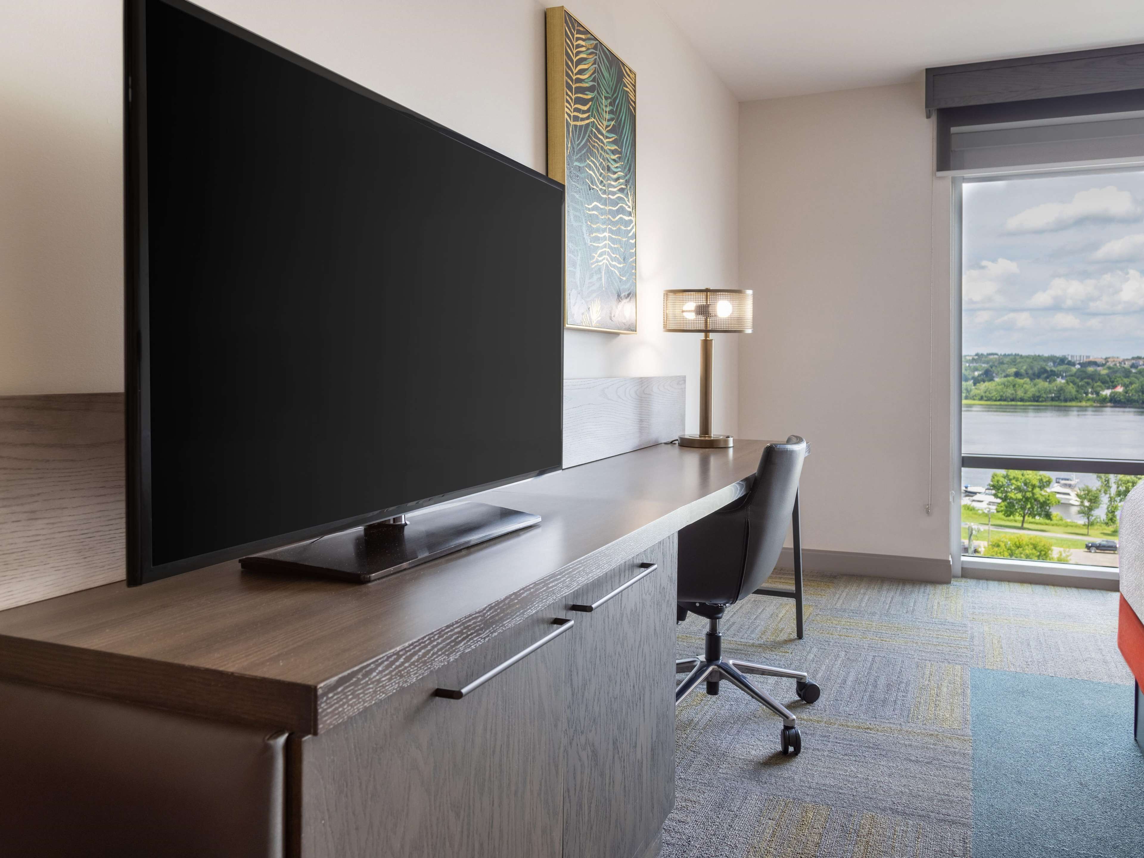 room, 2 queen beds, river view (shower only) | premium bedding, down duvets, pillow-top beds, in-room safe