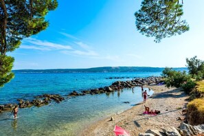 Beach nearby, white sand