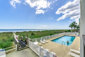 Condo, 3 Bedrooms, Beach View | View from room - Crescent Sands on Crescent Beach by Condo-World (North Myrtle Beach)