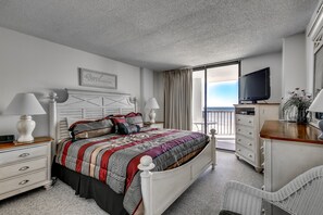 Condo, 2 Bedrooms, Beach View | Iron/ironing board, free WiFi, bed sheets