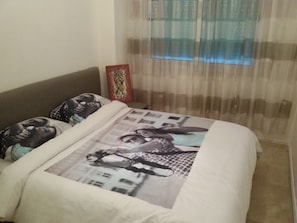 Apartment, 2 Bedrooms | 2 bedrooms, blackout drapes, iron/ironing board, free cribs/infant beds