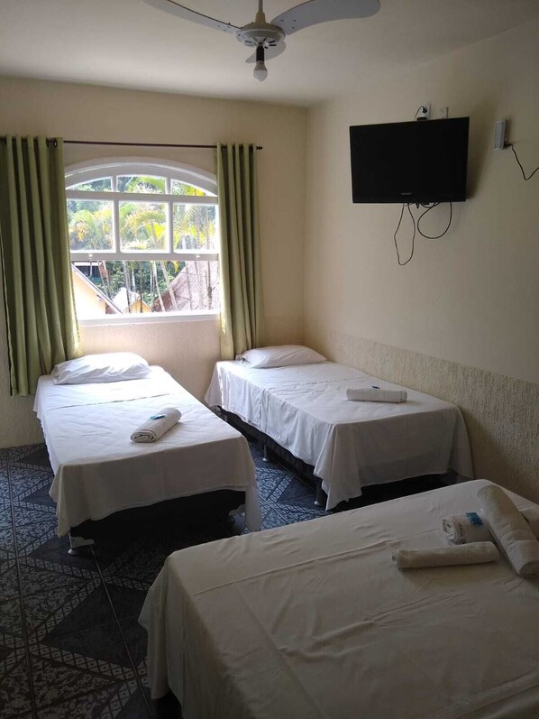 Wifi gratis y ropa de cama