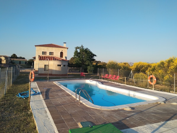 Alberca al aire libre