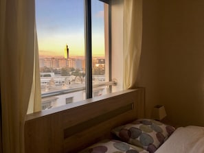 Deluxe appartement, 3 slaapkamers, uitzicht op stad | Kameruitzicht