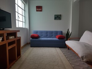 Family Apartment, 2 Bedrooms | Living area - Departamento Isa96 (Mexico City)