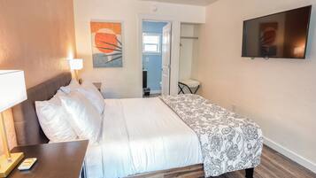 Premium kamer, 1 queensize bed | 1 slaapkamer, luxe beddengoed, gratis wifi