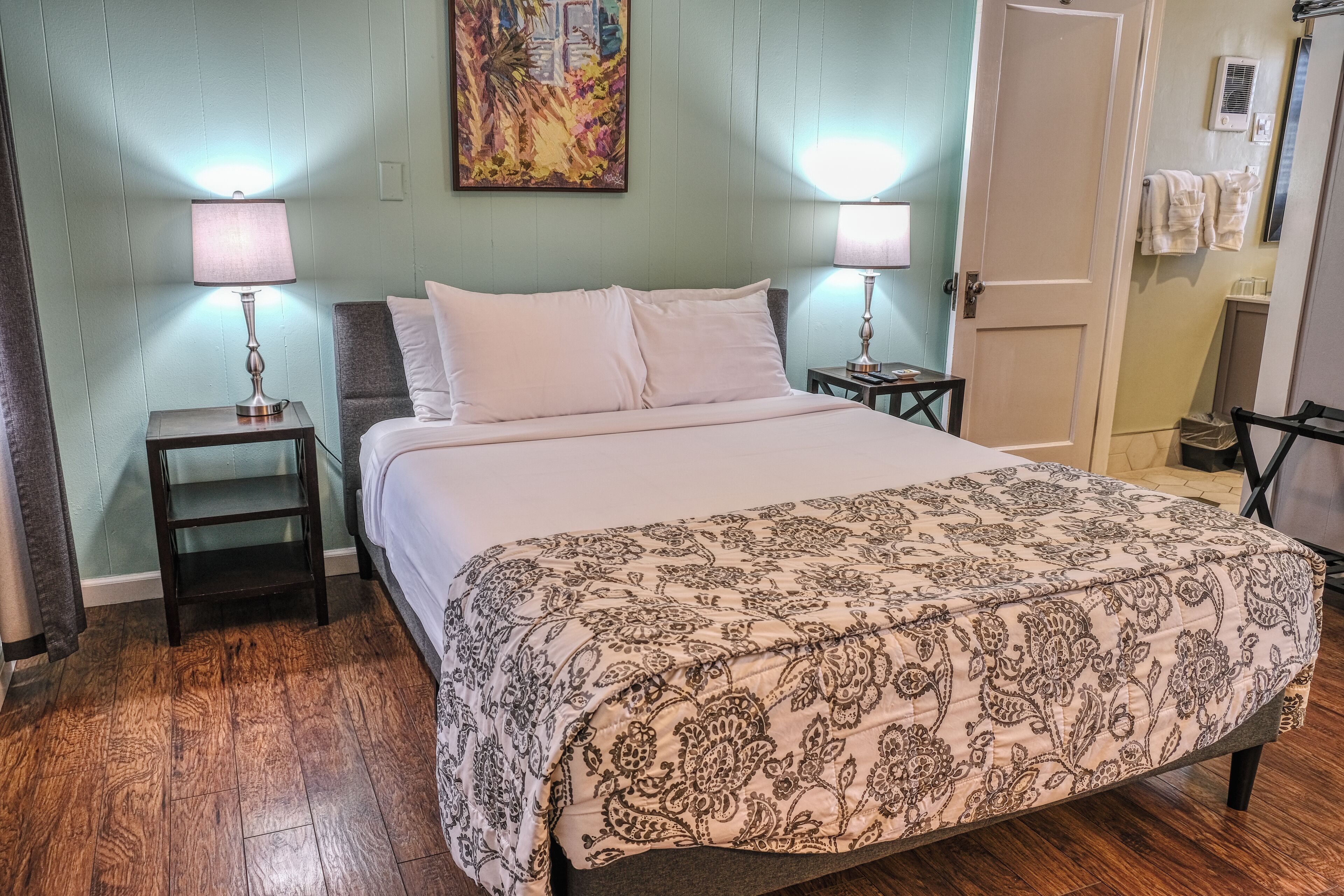 Deluxe-Studio, 1 Queen-Bett, Küche | Hochwertige Bettwaren, kostenloses WLAN