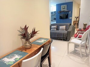 Living area - Atlantica Flats (Rio de Janeiro)