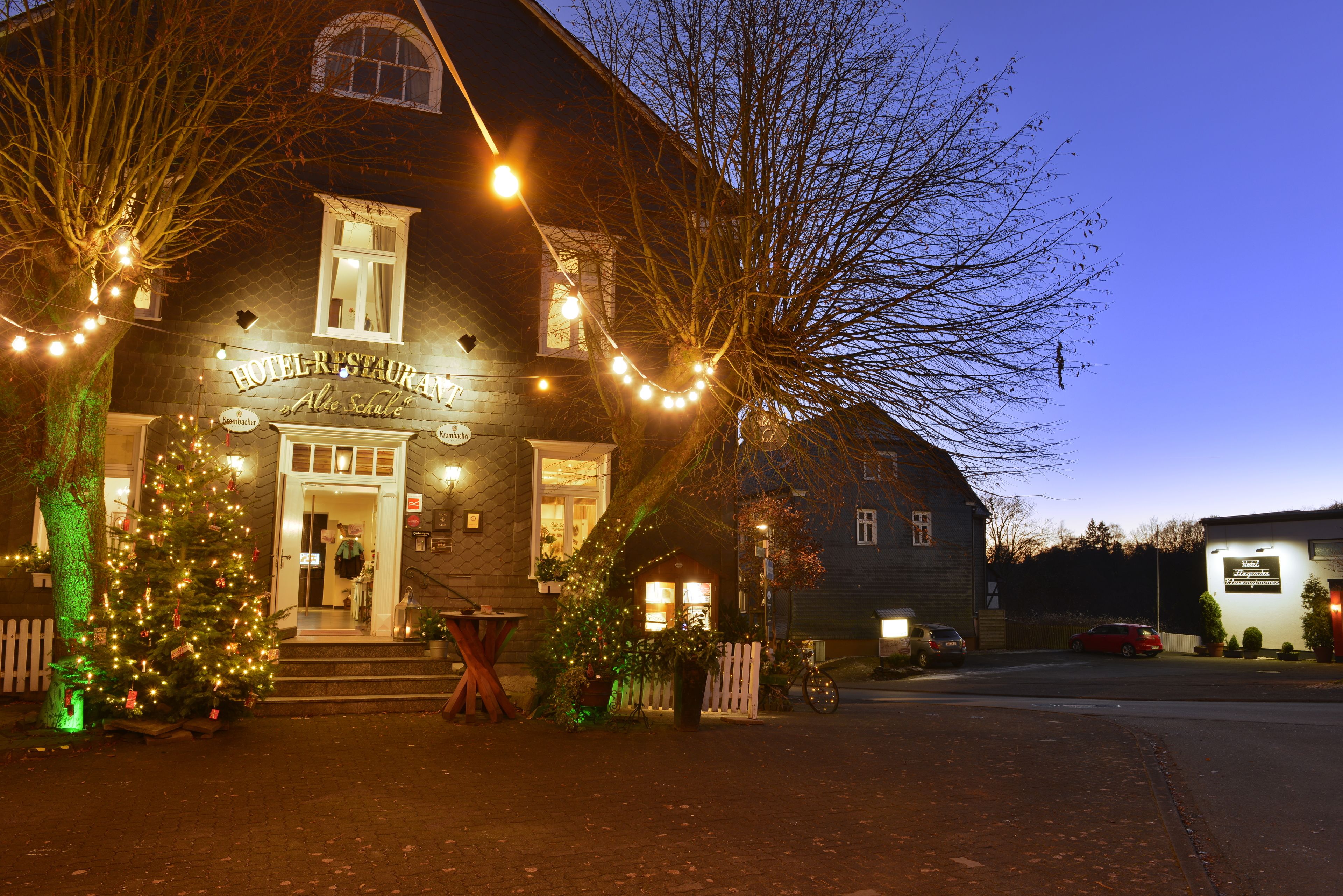 Entrada de la propiedad