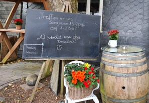 Terrace/patio - Hotel Alte Schule (Bad Berleburg)