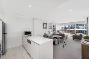 Luxury Apartment | Living area | LCD TV, DVD player