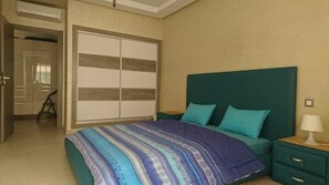 Apartment | 1 Schlafzimmer, Zimmersafe, Schreibtisch, Verdunkelungsvorhänge
