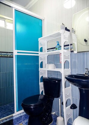 Shower, hair dryer, towels - Faych House (San Andrés)