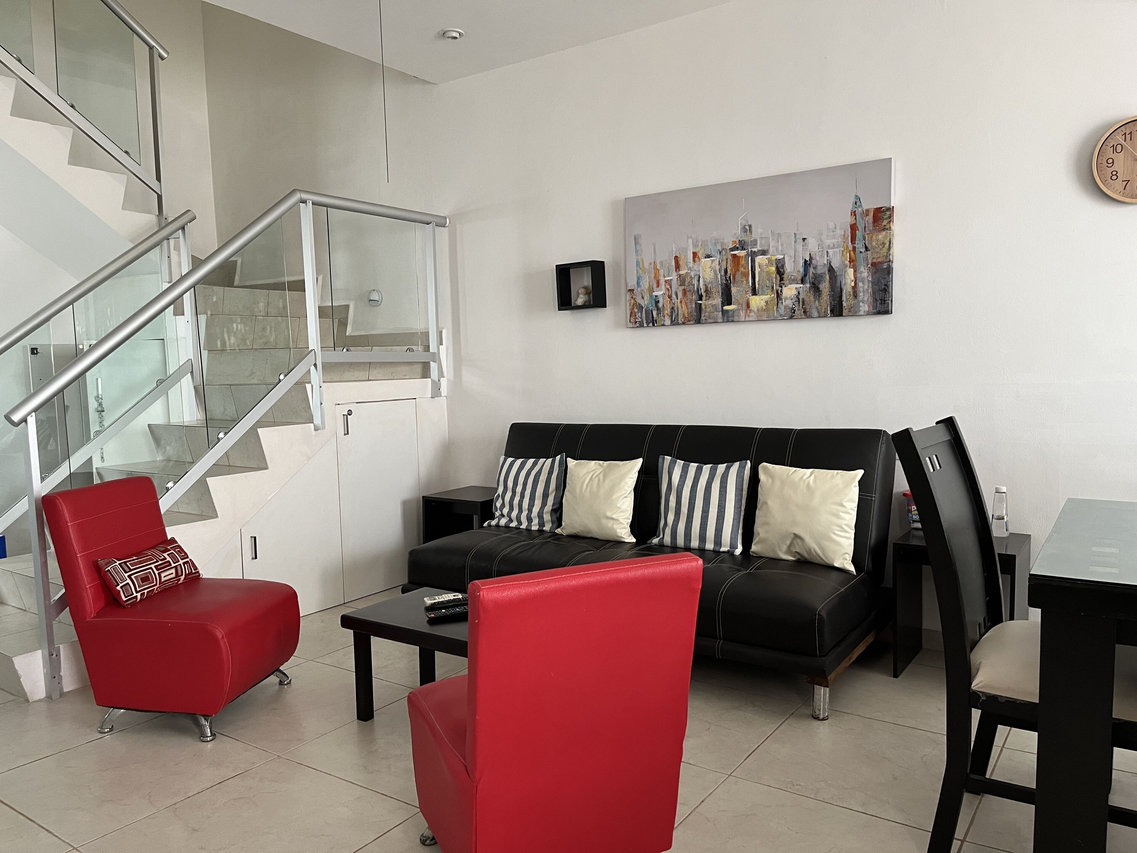 Family House, 3 Bedrooms, Kitchen, Poolside | Living area