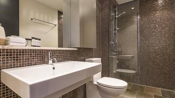 Apartment, 1 Bedroom (New Acton 607) | Bathroom | Shower