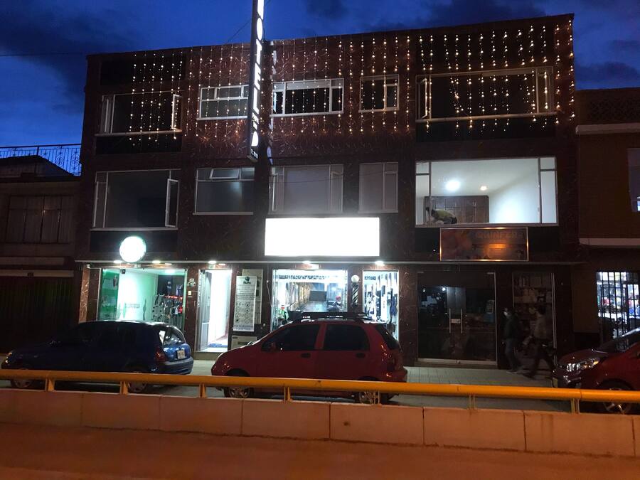Front of property - evening/night