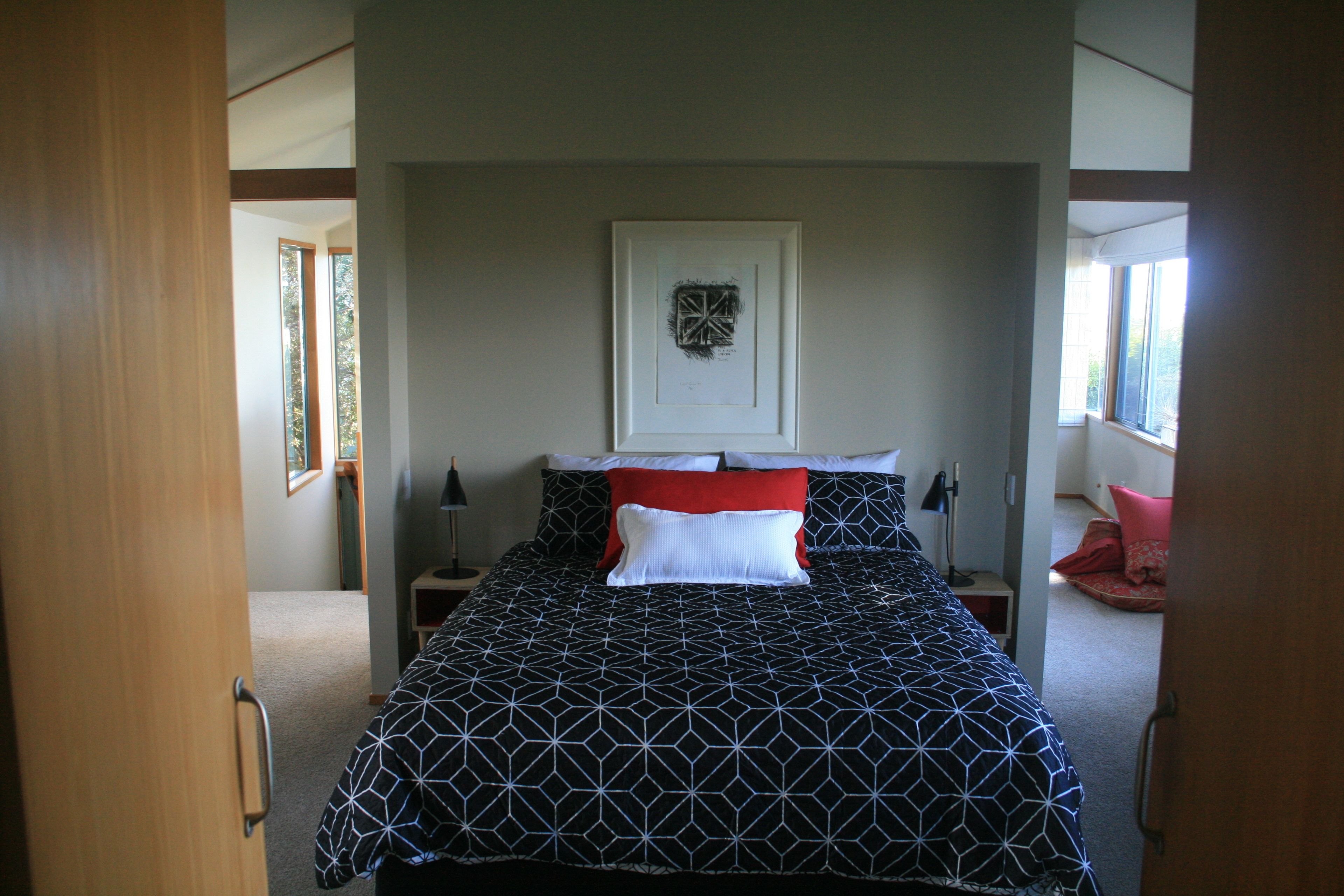 1 間臥室、高級寢具、書桌、熨斗/熨衣板