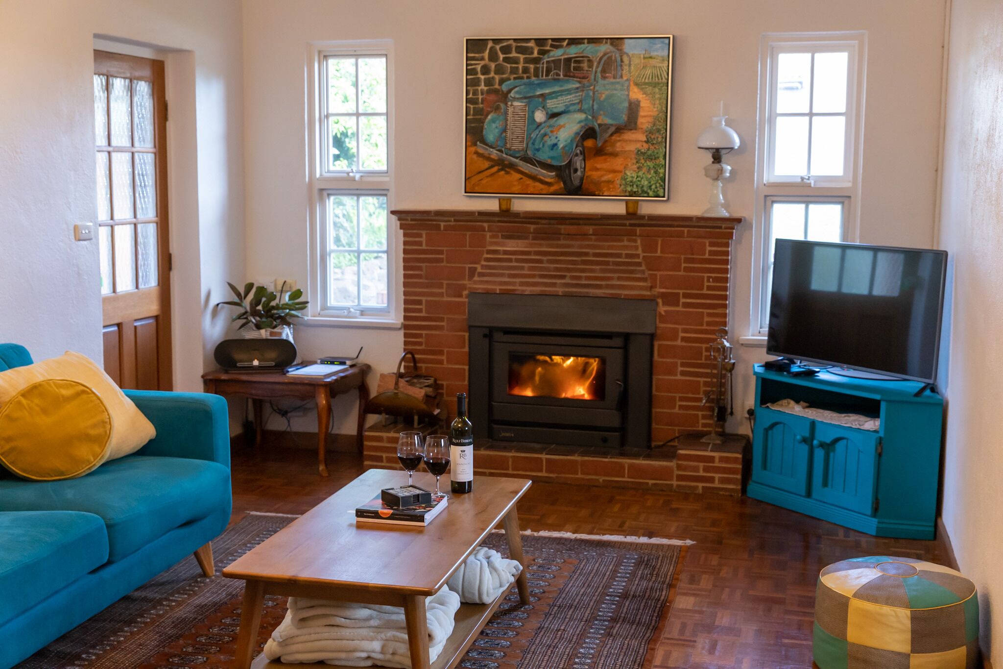 Traditional House, 2 Bedrooms, Accessible, Garden View | 2 bedrooms, minibar, blackout curtains, iron/ironing board