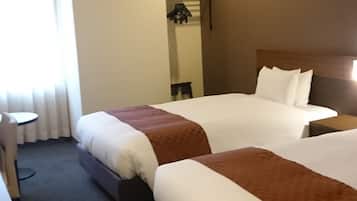 双床房, 无烟房 | 办公桌、熨斗/熨板、免费 WiFi、床单
