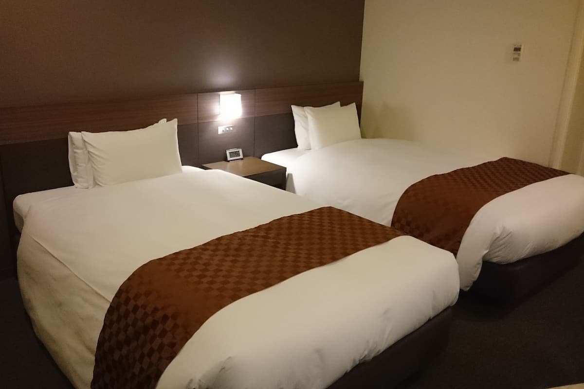 Chambre avec lits jumeaux, non-fumeurs | Bureau, fer et planche à repasser, Wi-Fi gratuit, draps fournis