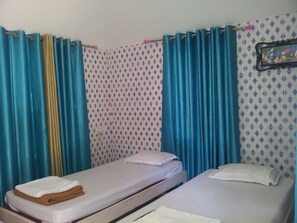 Luxury Cottage, 1 King Bed, Private Bathroom, Lake View | Living area | Flat-screen TV, pay movies - Daaven's Island Resort (Krushnaprasad)