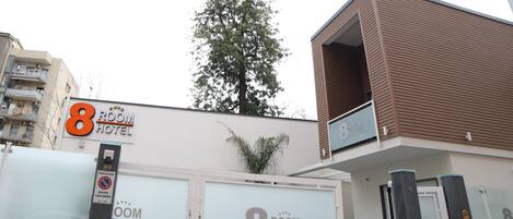 Façade de l’hébergement