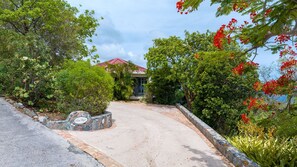 Property grounds - Island Rider: Luxury Villa with Amazing Views! Solar Heated Pool! (St. John)