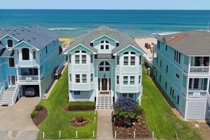 Exterior - Home Again: Oceanfront, Pool, Spa, Elevator (Nags Head)