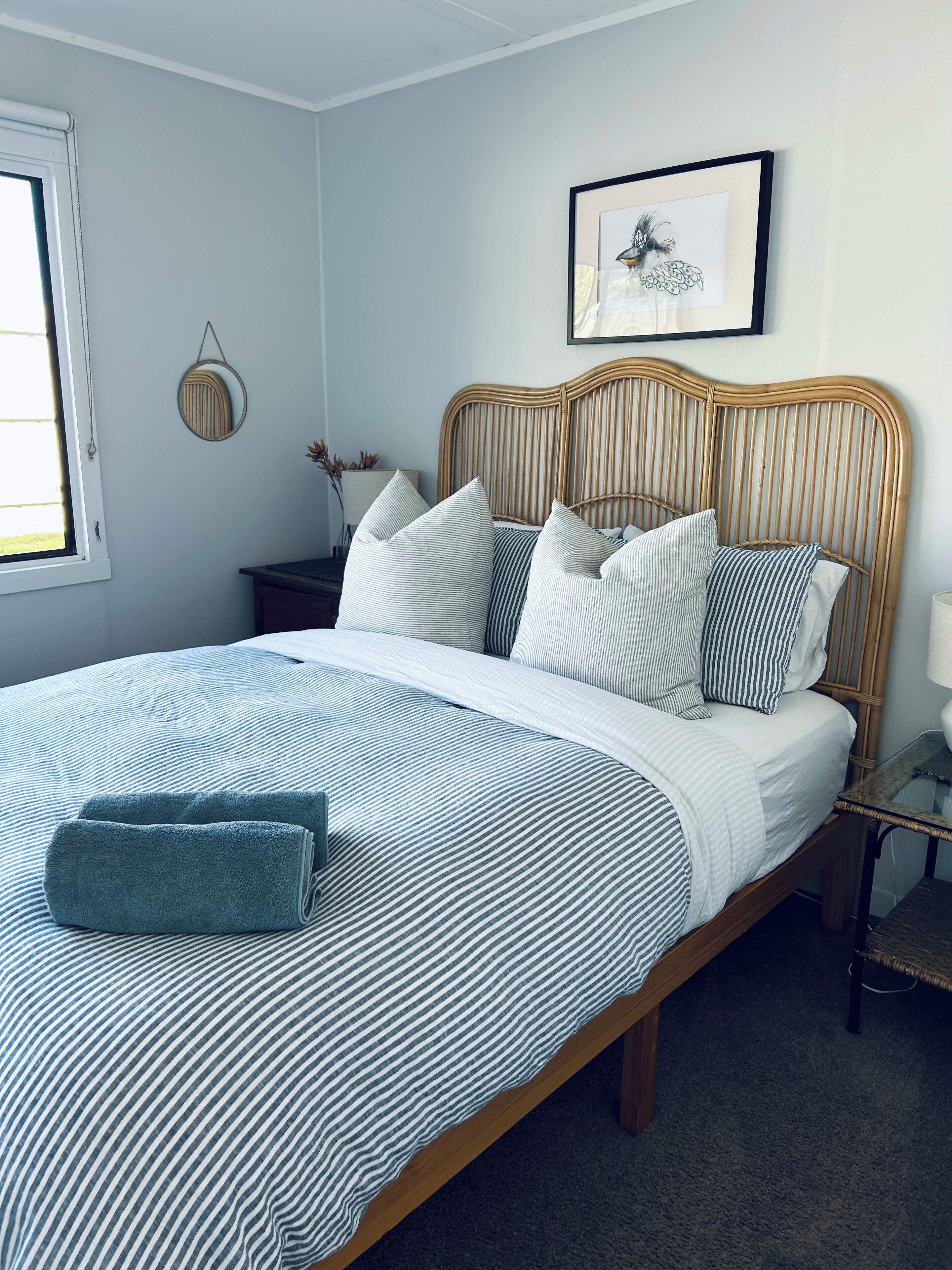 3 habitaciones, tabla de planchar con plancha, cuna de viaje y wifi 