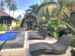 Standard Lumbung Bungalow | Terrace/patio