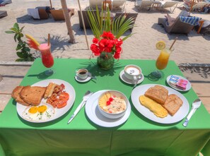 Breakfast meal - KyGunAya Villa (Gili Air)