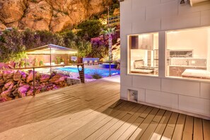 Overnatningsstedets område