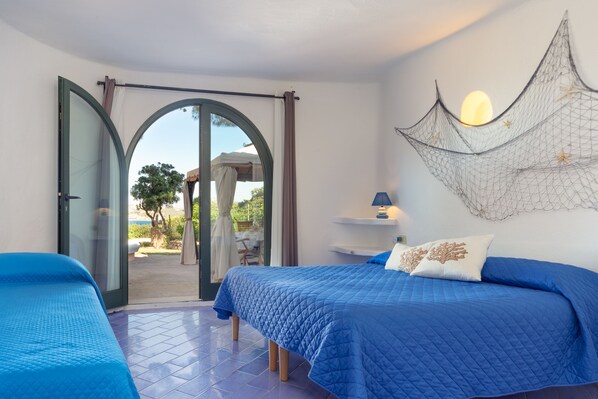 3 bedrooms, iron/ironing board, travel cot, free WiFi - PORTO RAFAEL - PANORAMIC - 350mt from the beach (Porto Rafael)