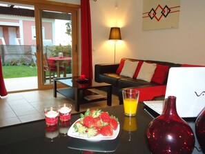 TV, video games, DVD player, books